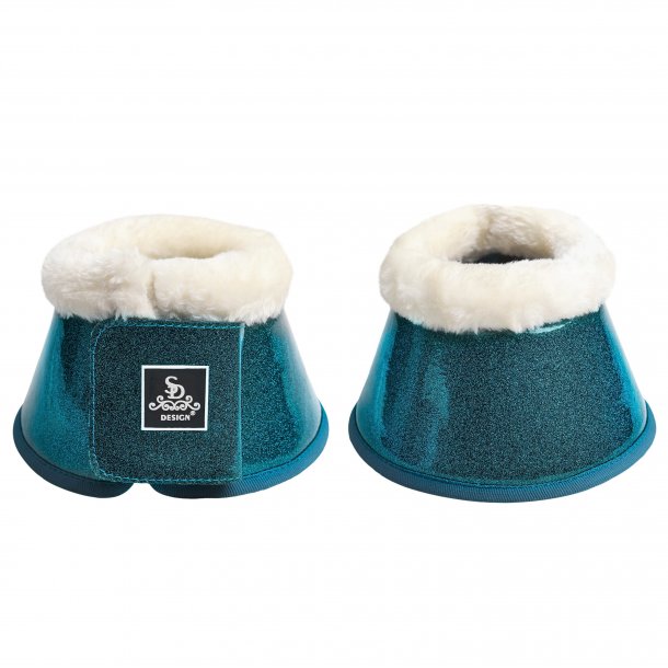 Hollywood Glamourous by SD-Design Bell Boots in Blue Lagoon Pony size