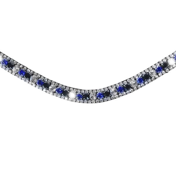Blue Crystal Browband by Lumiere