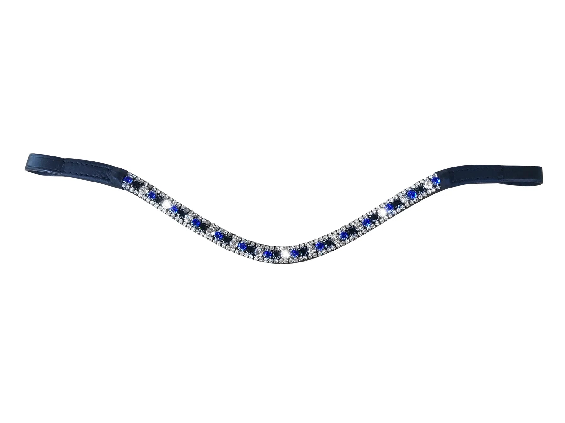 Blue Crystal Browband by Lumiere