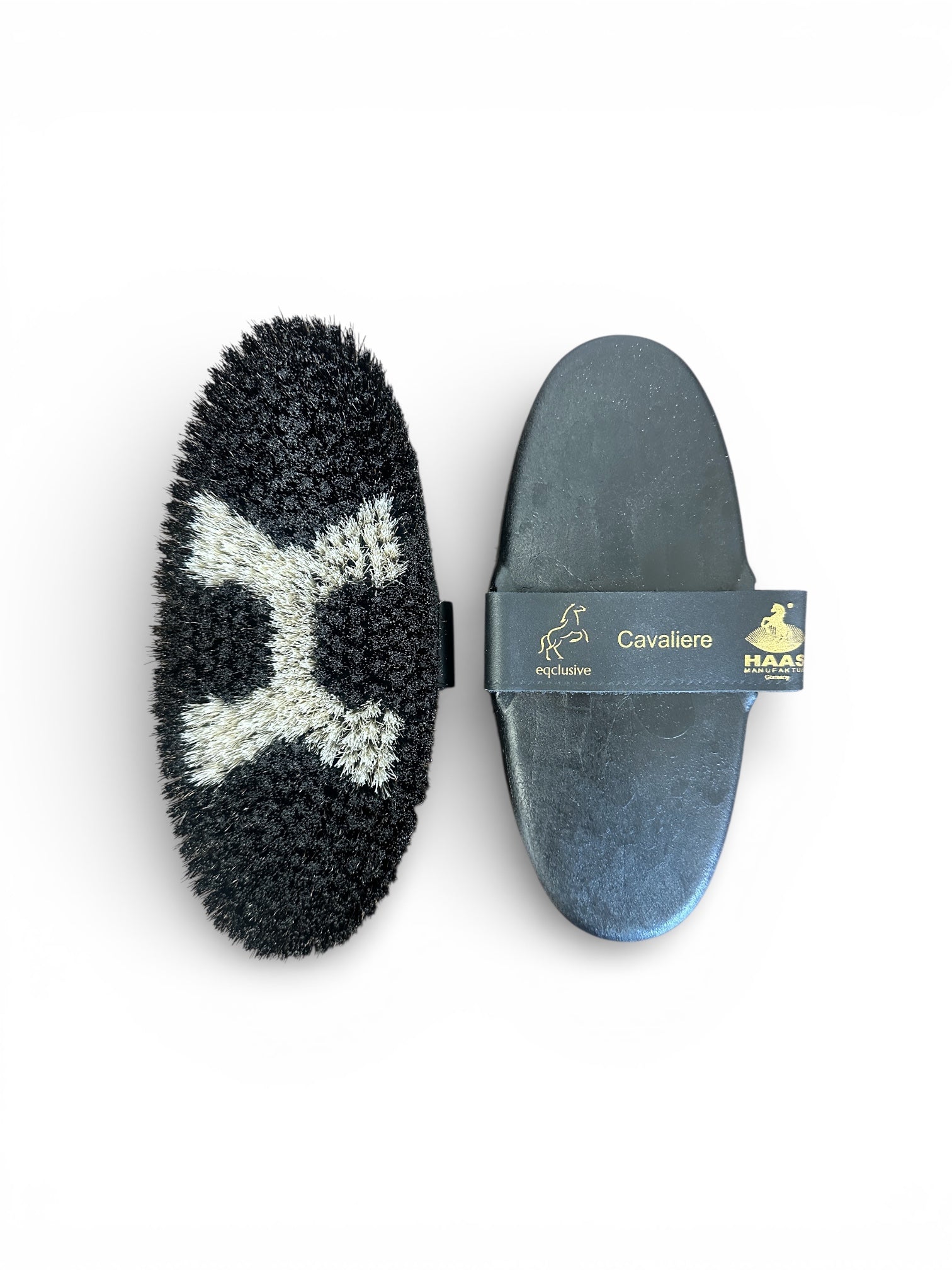 HAAS Cavaliere Grooming Brush Med-stiff