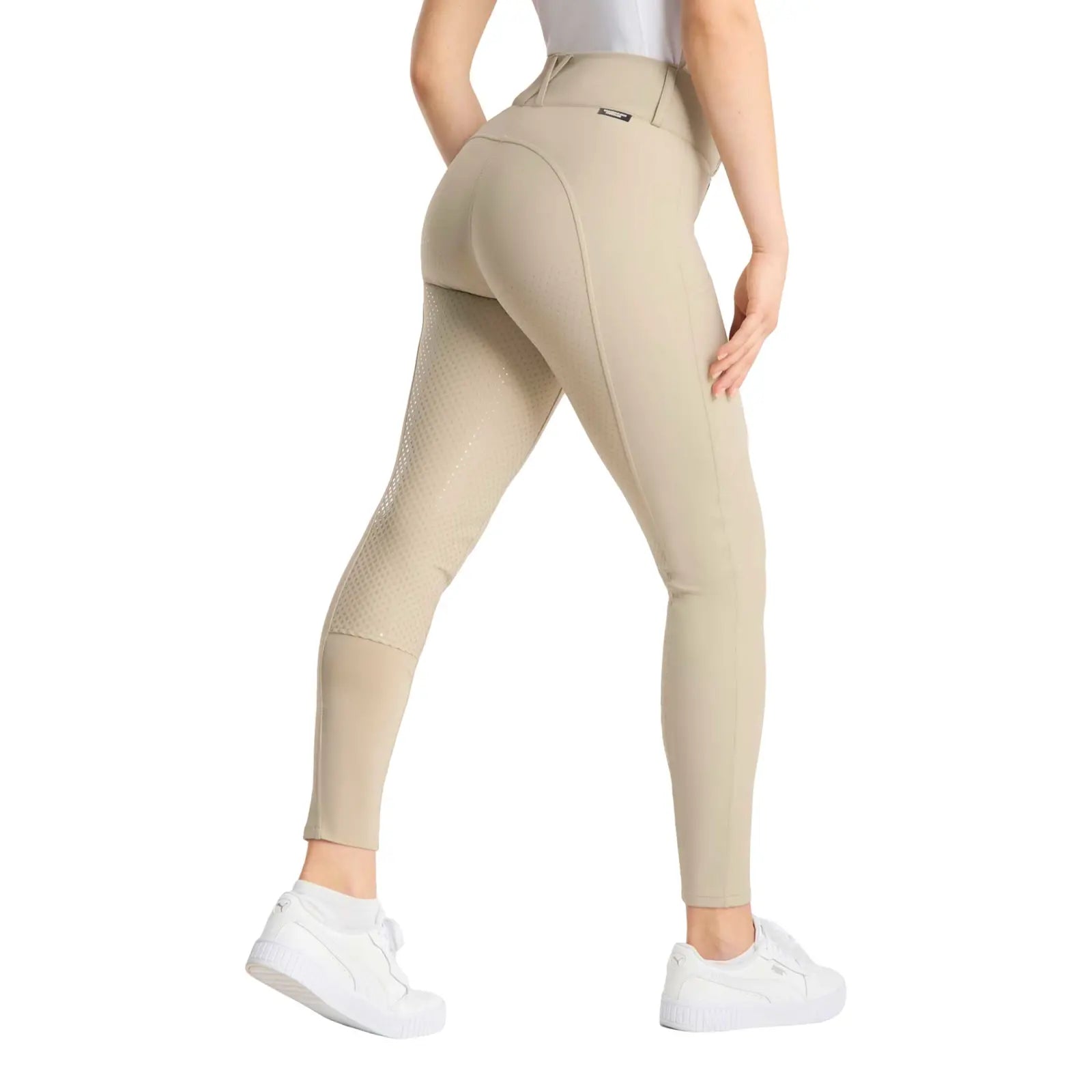 Horze Grand Prix Pro Women's Full Seat reaches in Tan