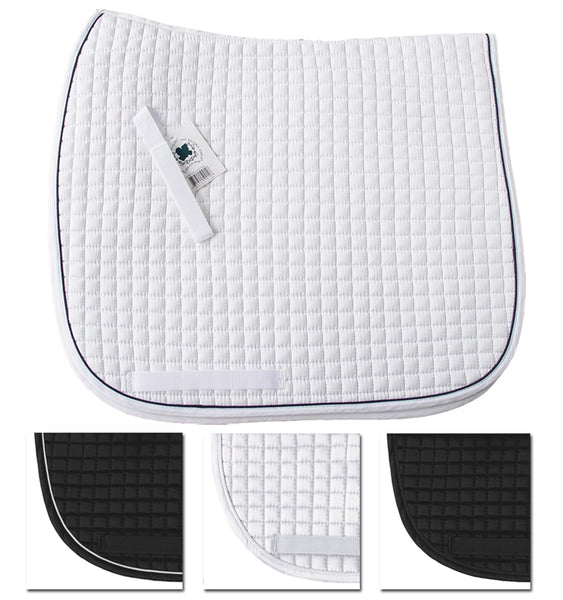 PRI Small Version Dressage Saddle Pad white