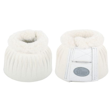 Harry's Horse Rubber Over Reach Boot in White