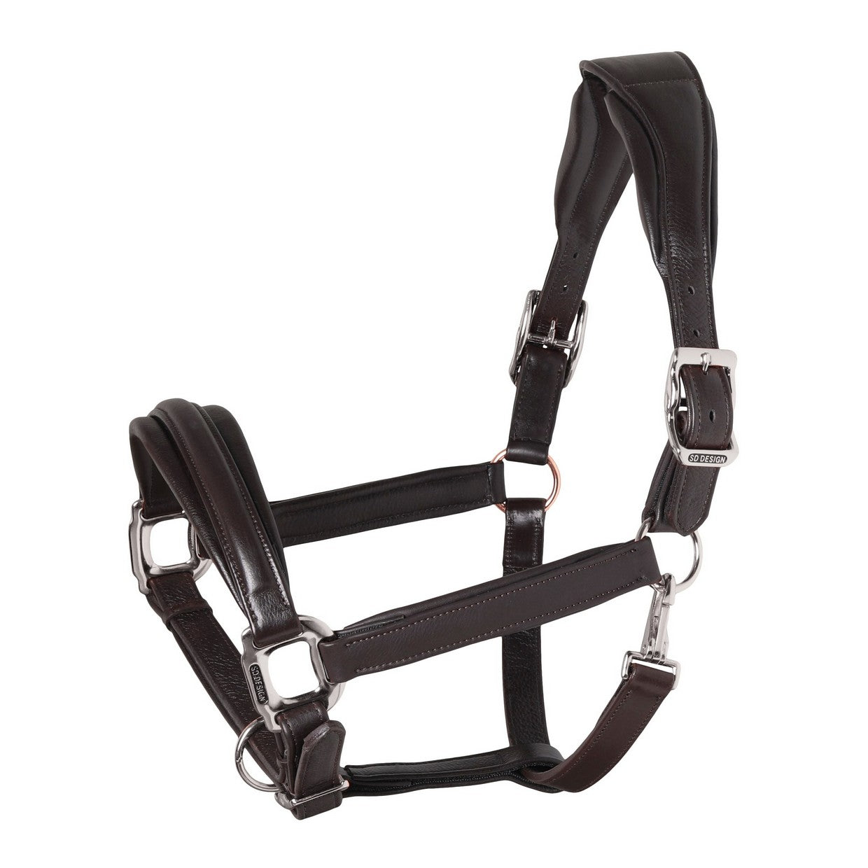 SD Design Super Soft Leather Halter Brown