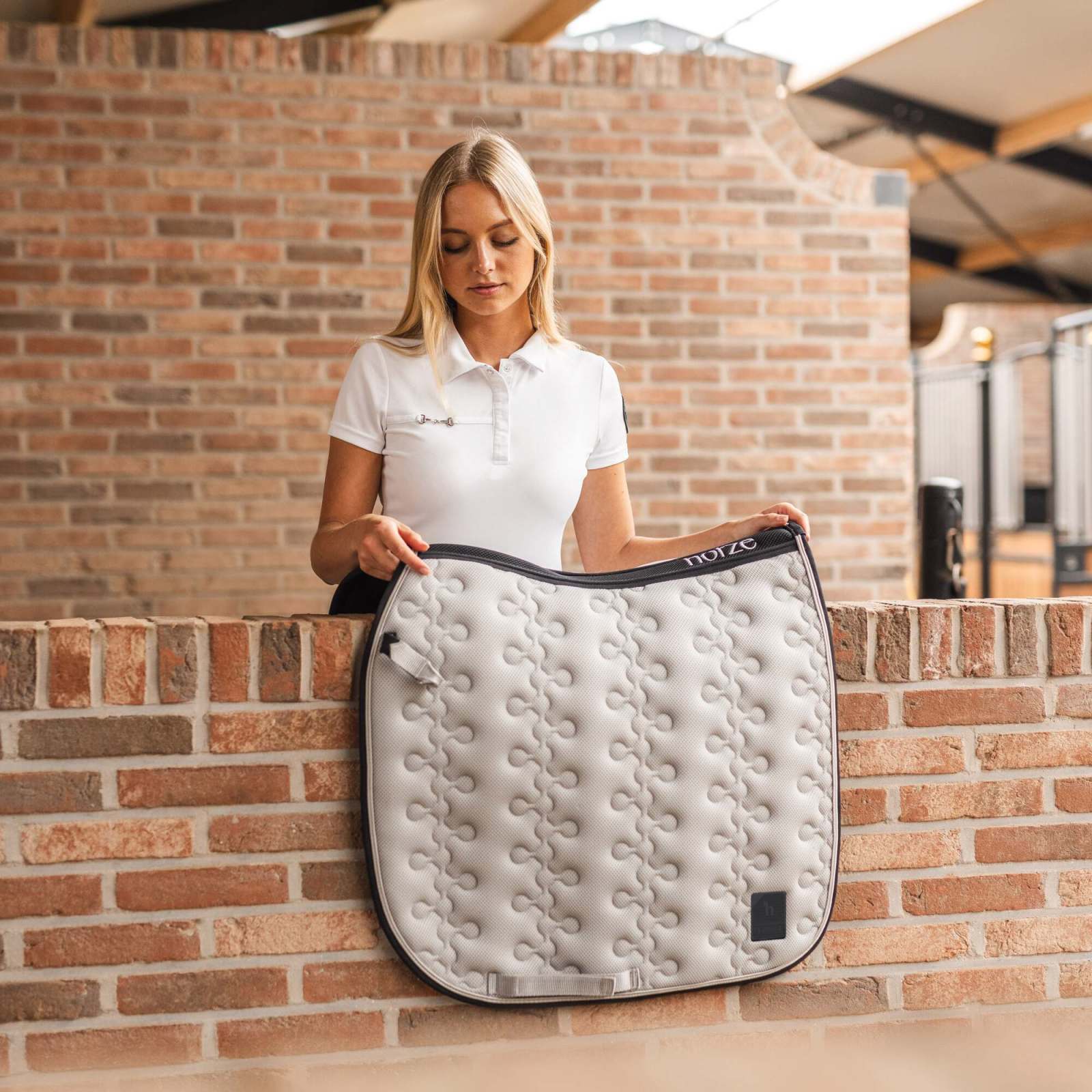Horze Smoky Twilight Air Mesh Dressage Saddle Pad