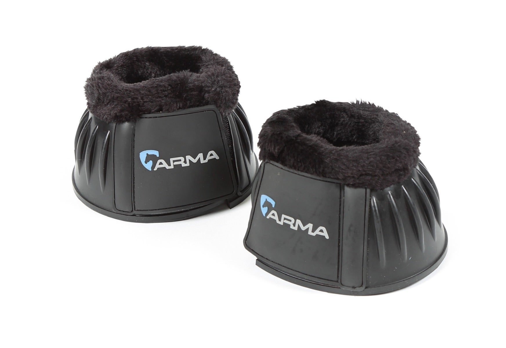 Arma Fleece Trim Overreach Boots in Black