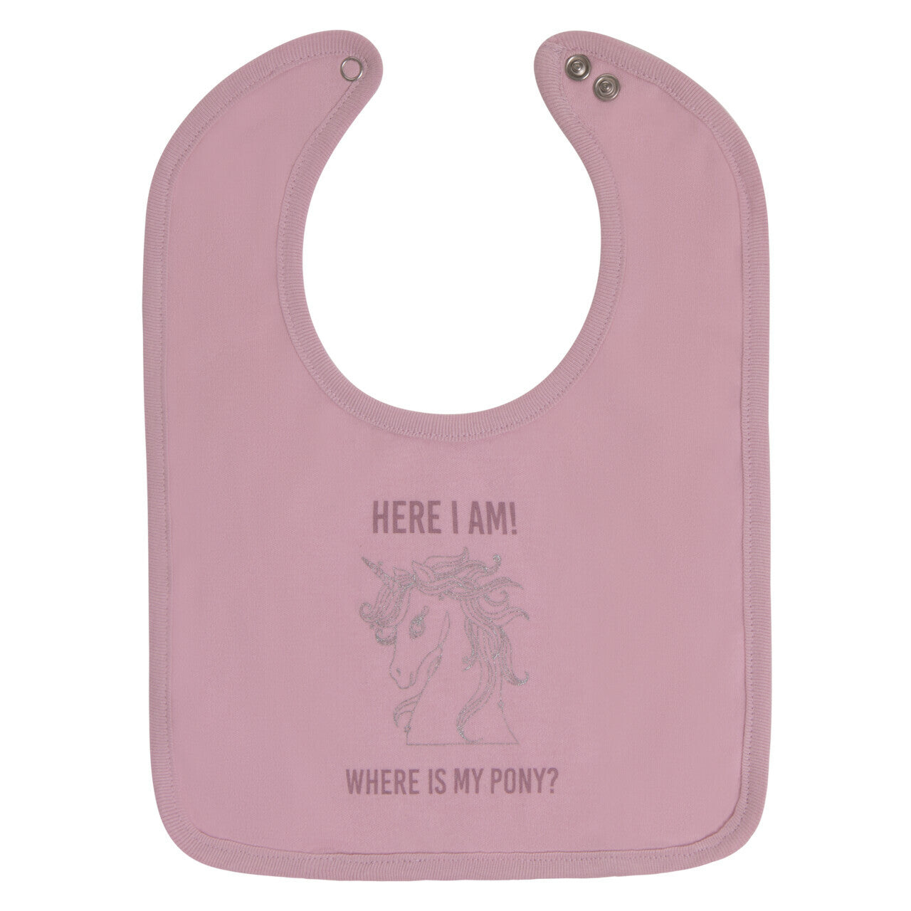 QHP Bib Bobby Desert Rose