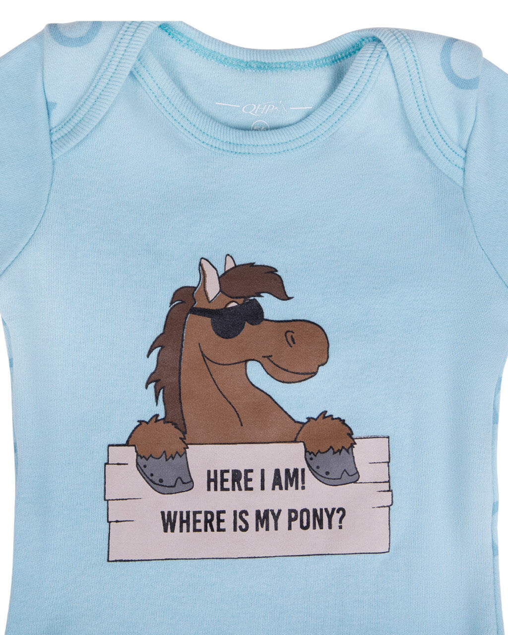 QHP Bib Bobby Baby Blue