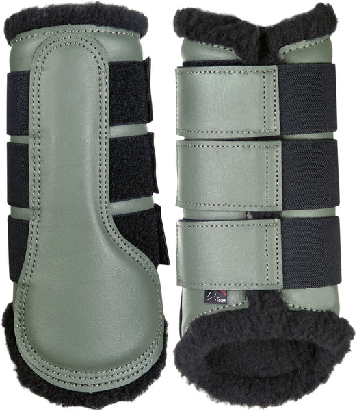 Comfort Protection boots by HKM Green/black