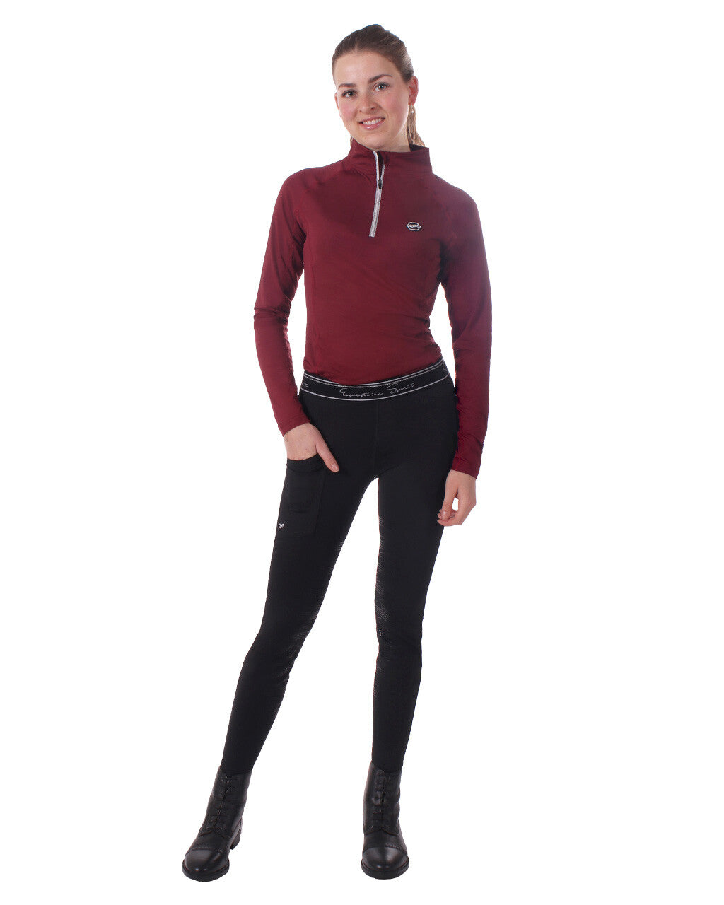 Sport Shirt Florence burgundy by QHP