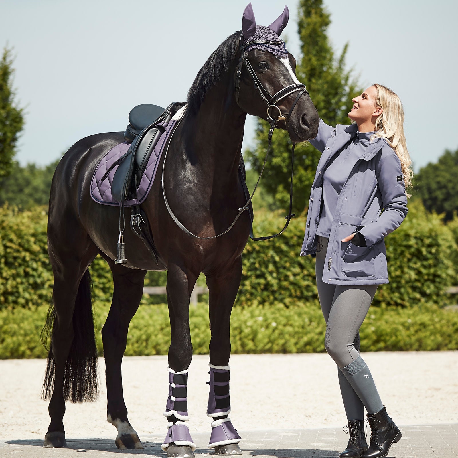 Horze Ghent Ear Net Pony and Full Size