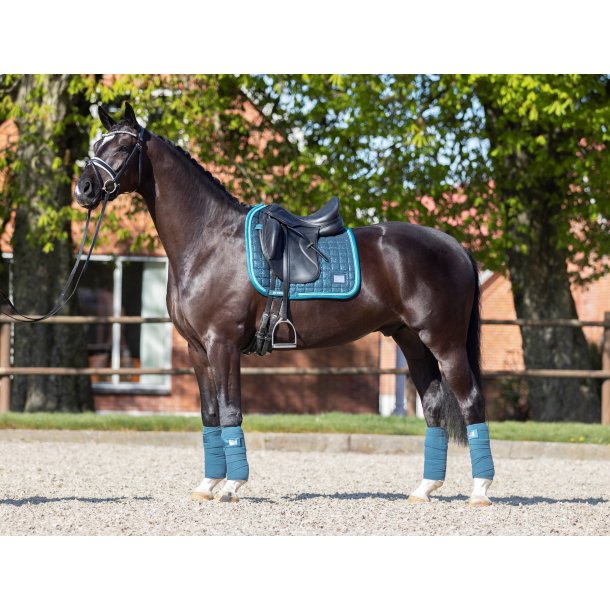 SD-Design Hollywood Glamorous Cob Saddle Pad in Blue Lagoon