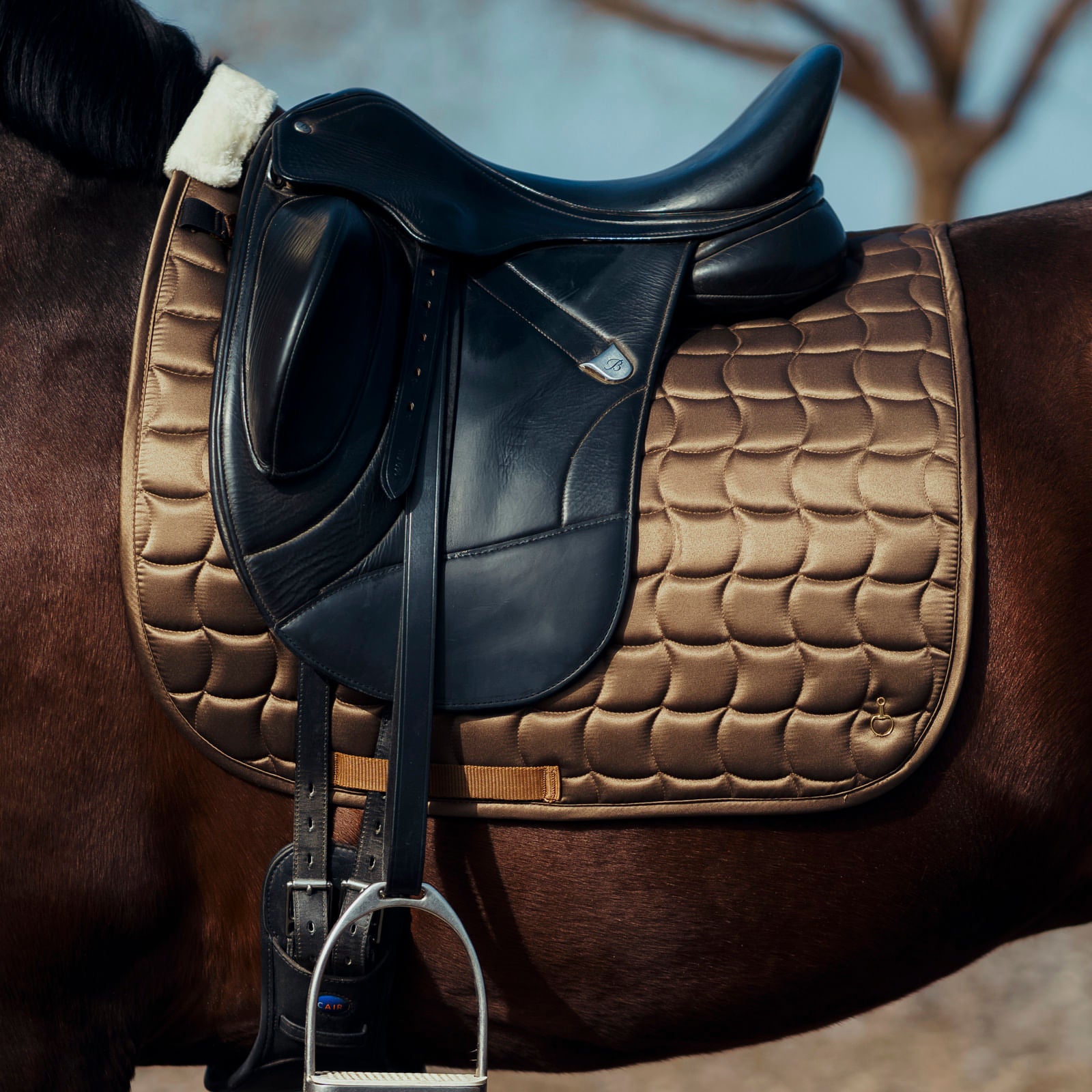 Horze Houston Comfort Fleece Dressage Saddle Pad