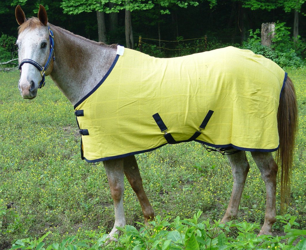 PRI Cooler Sweat Sheet Cob Size Navy and grey
