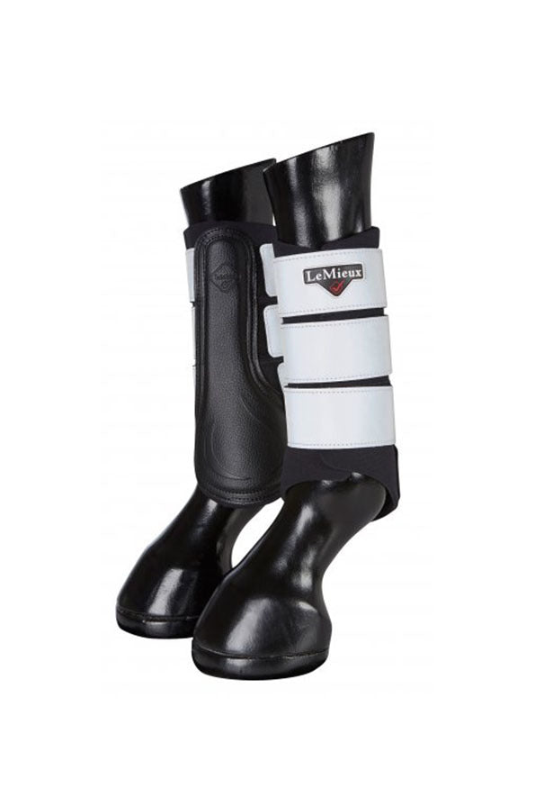 LeMieux Hi Viz Brushing Boots Small and Medium sizes