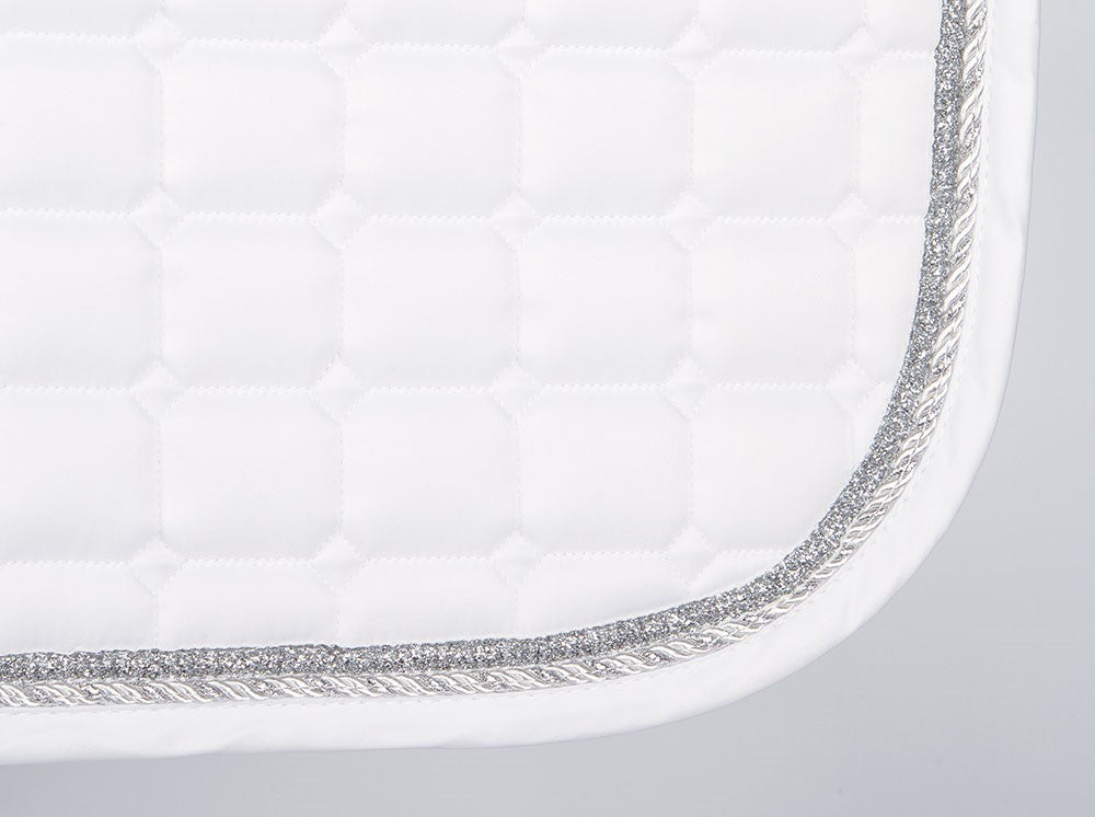 White Reverso Saddle Pad by Harry's Horse