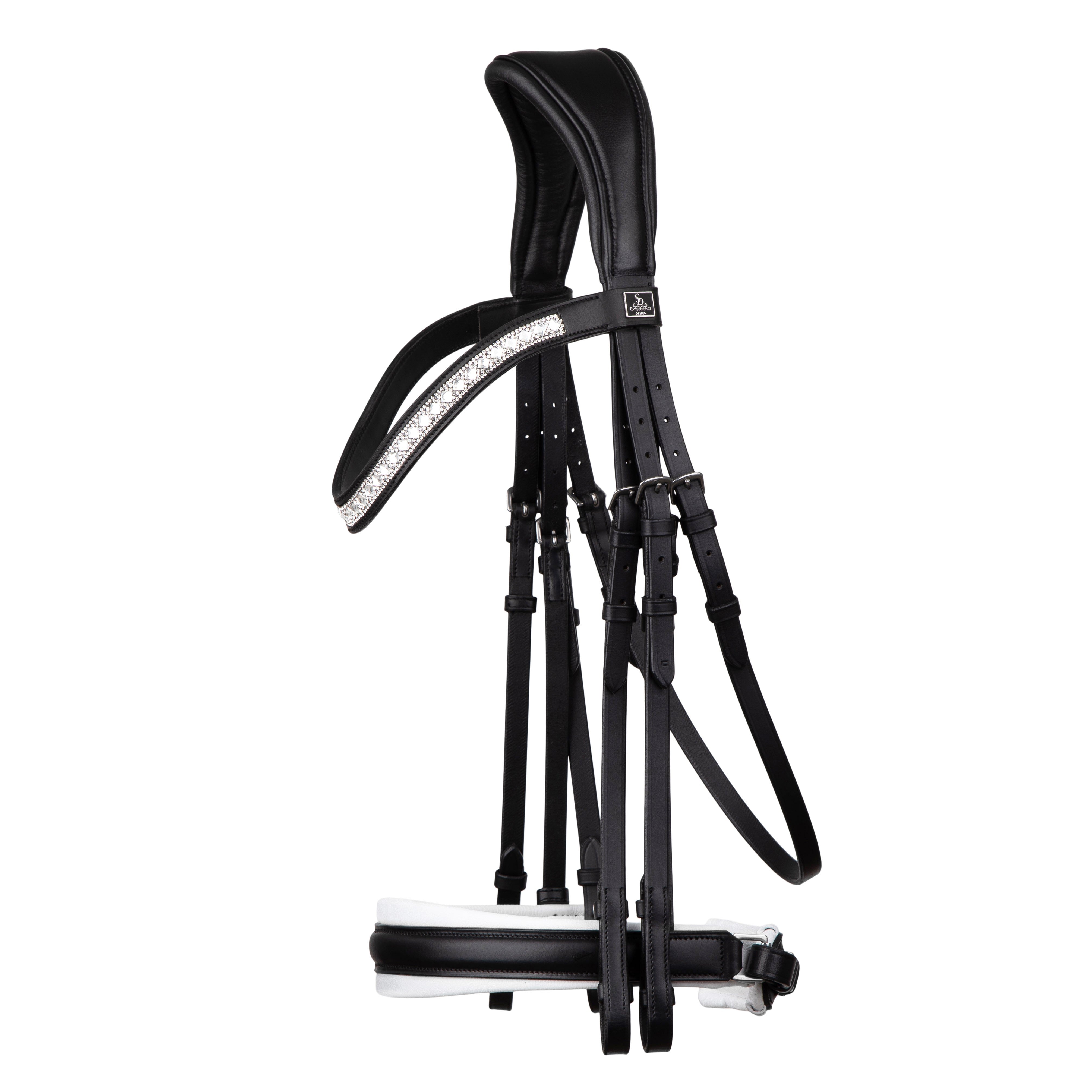 SD-Design Silvano Double Bridle B/W
