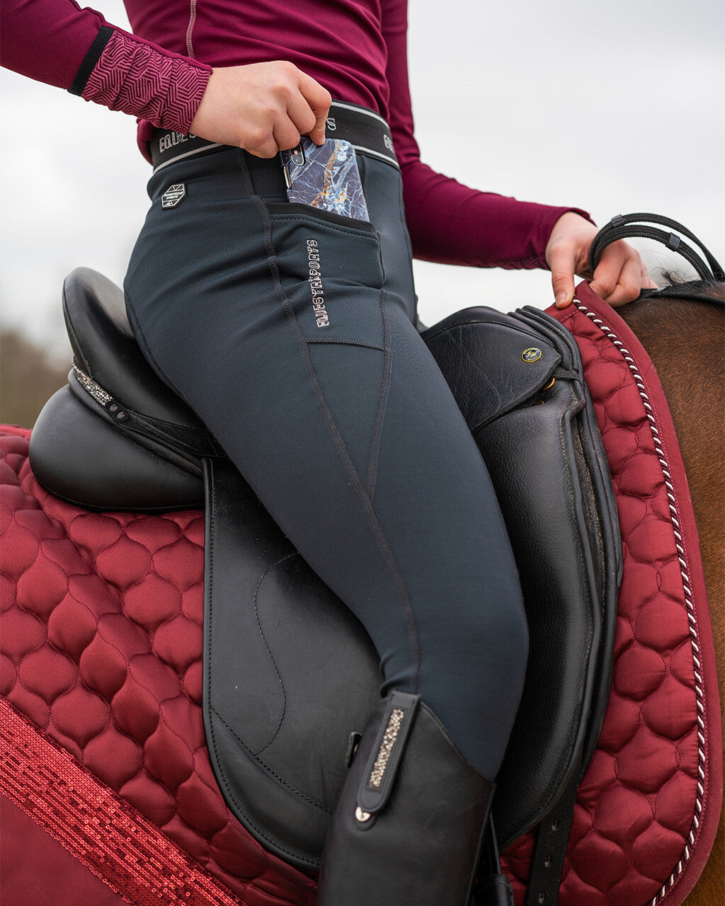 QHP Skye Anti-Slip Riding Tight