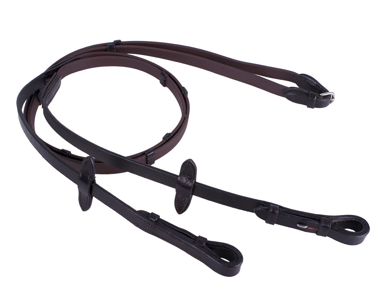 Biothane Reins by QHP full  size brown