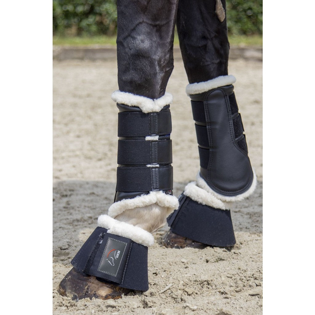 Comfort Dressage Boots HKM black/white