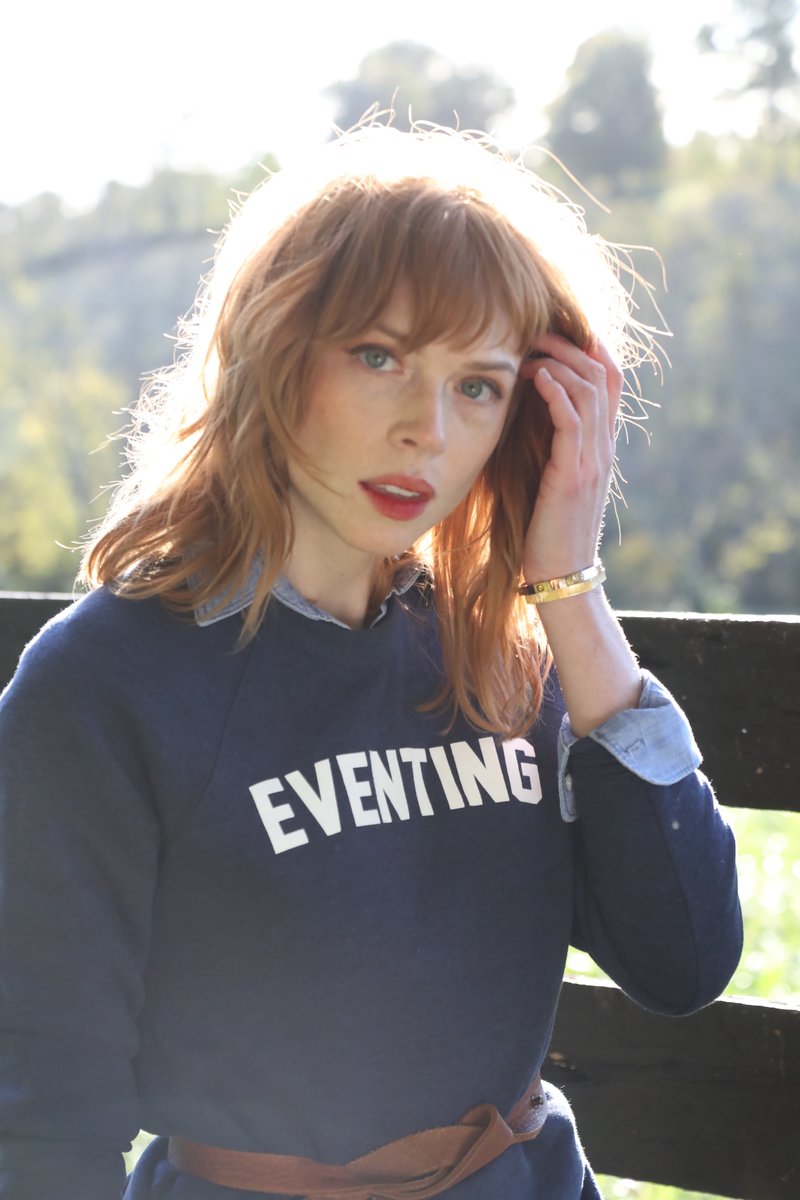 Vintage Varsity Sweatshirt Eventing Levade