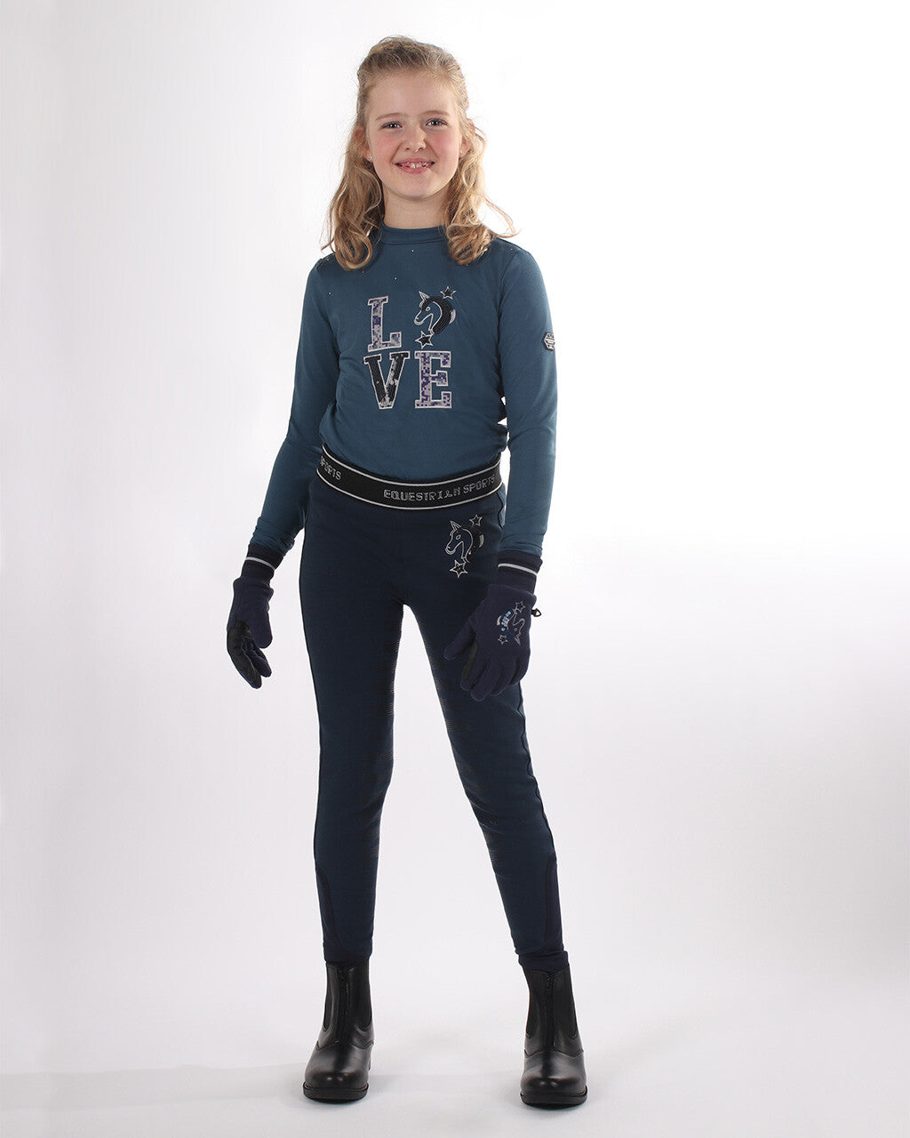 QHP Leyla Riding Tights Junior