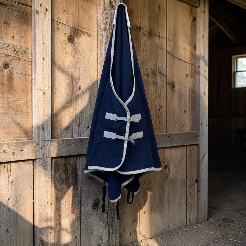 PRI Irish Sweat Sheet-Navy and Grey