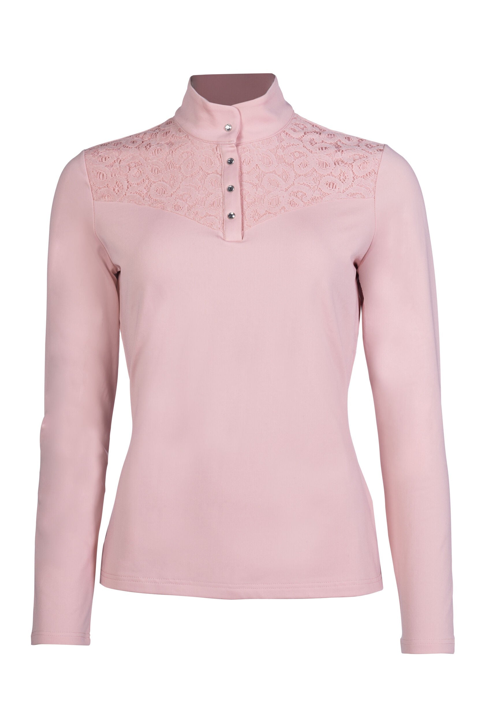 HKM Functional Shirt Berry Lace Antique Pink