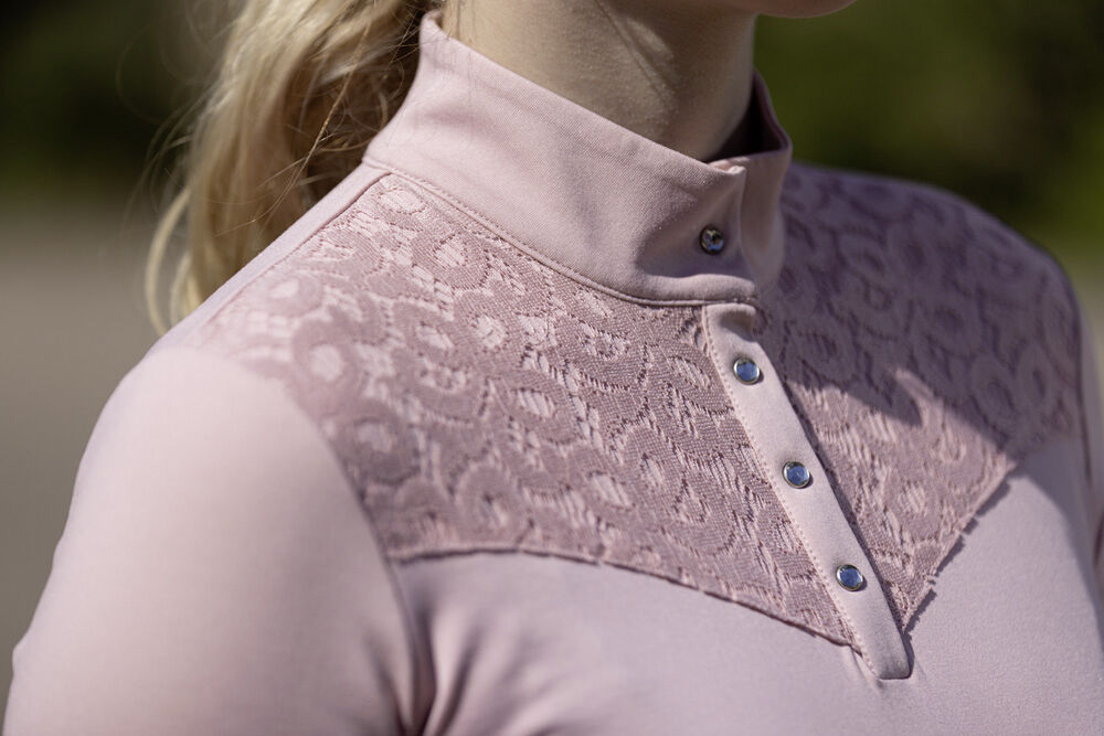 Functional Shirt Berry Lace