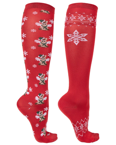 Knee Socks Merry Christmas by QHP