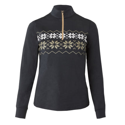 Horze Emily Training Shirt with Snowflake Print