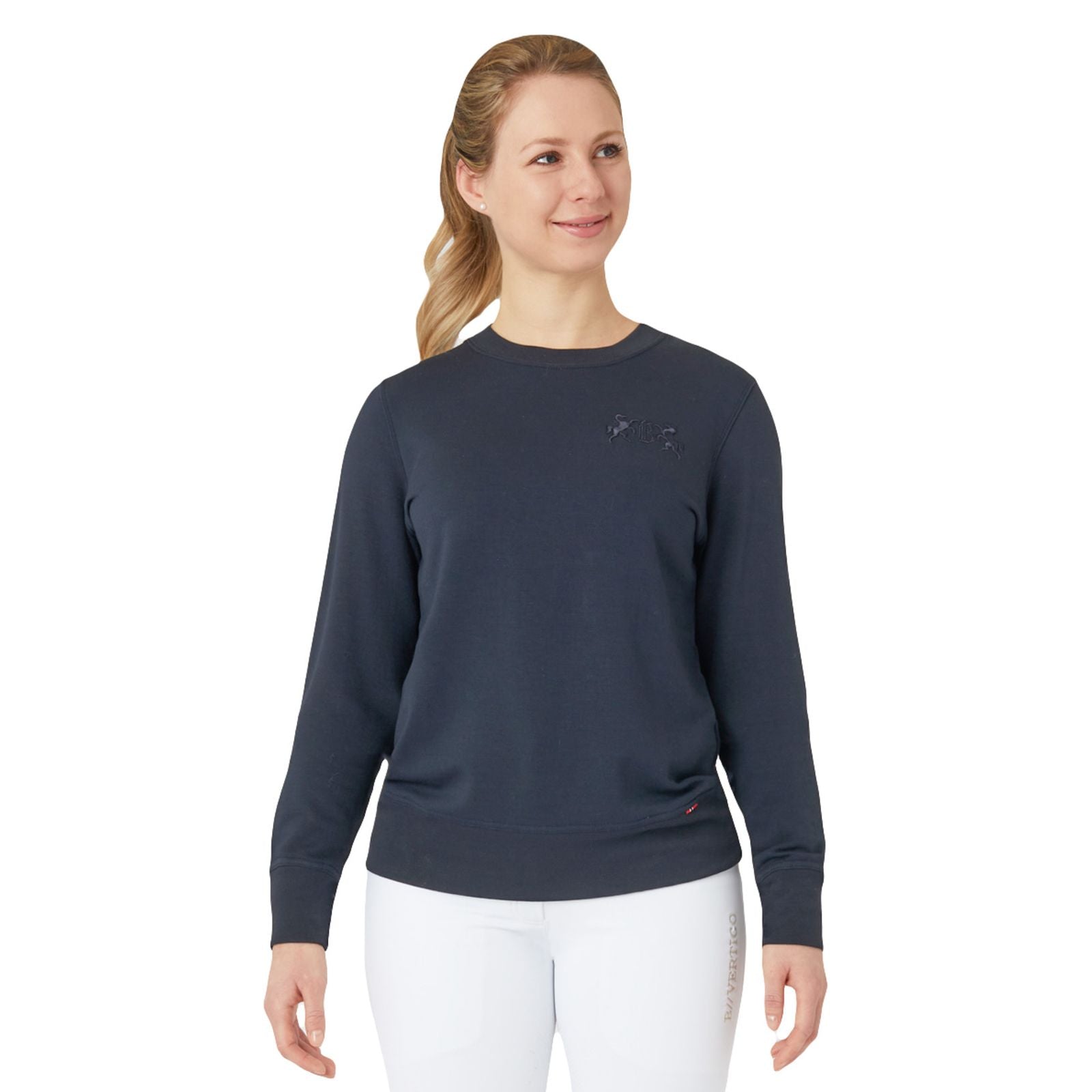 B Vertigo Erica Womens Bamboo Sweatshirt in Navy