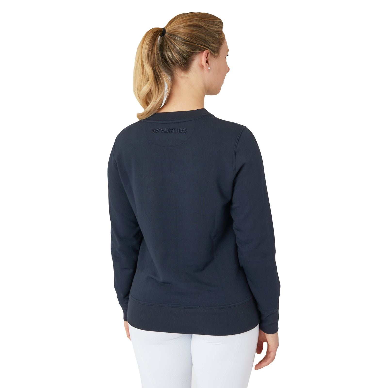 B Vertigo Erica Womens Bamboo Sweatshirt in Navy
