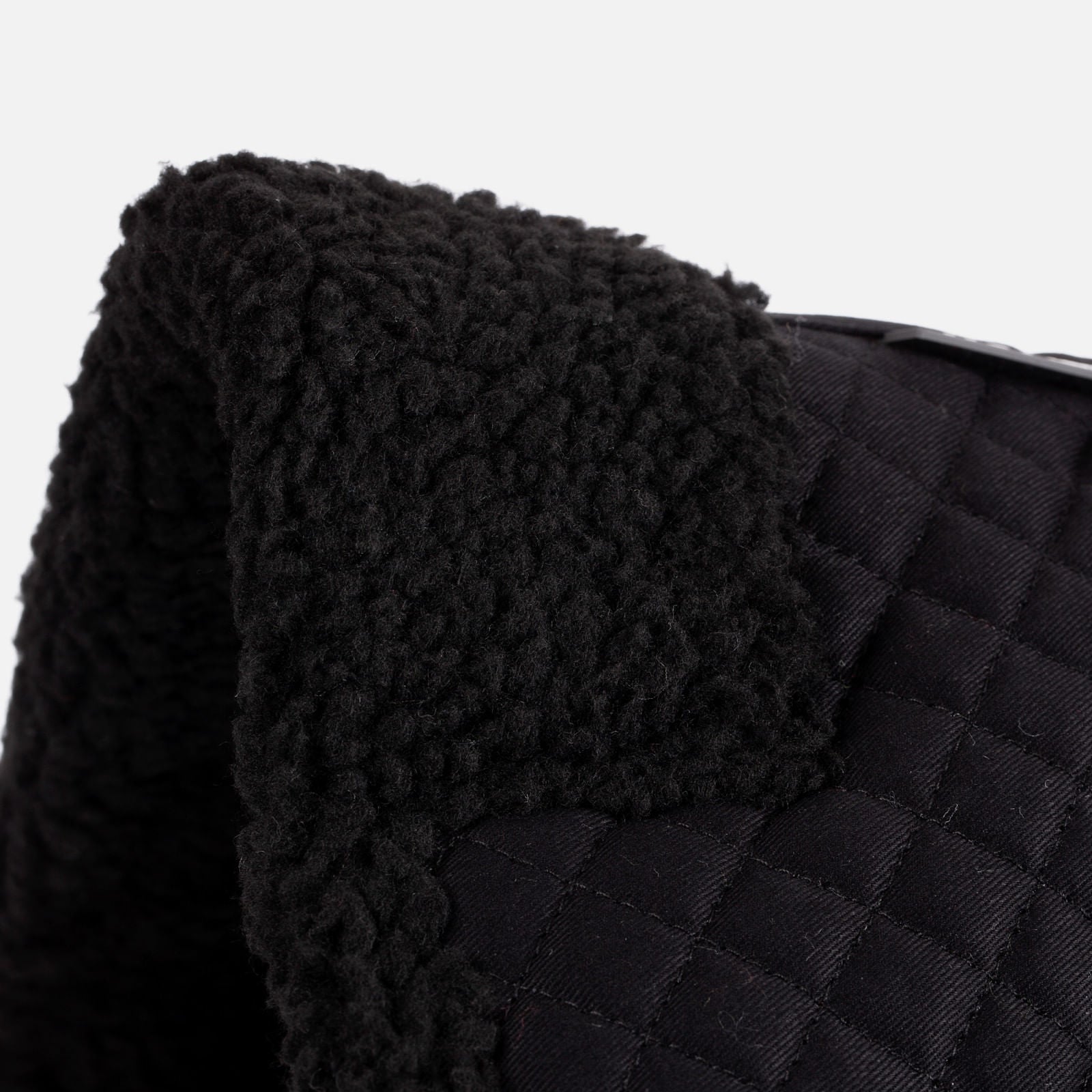 Horze Imitation Fur Half Pad Black