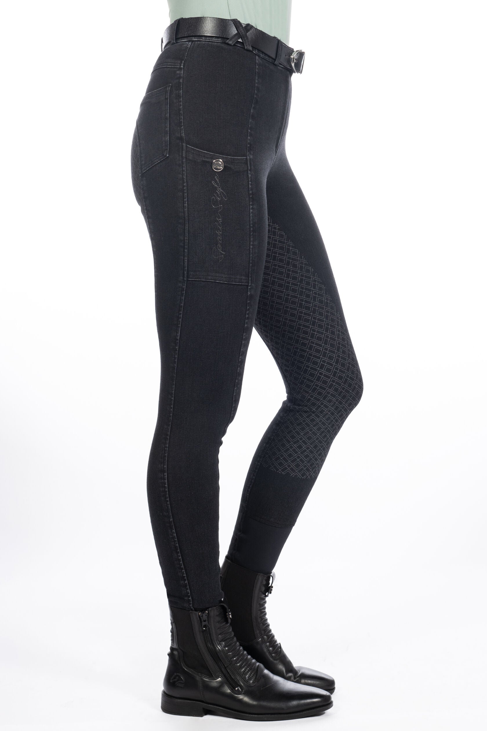 Harbor Island Full Seat Denim Breech