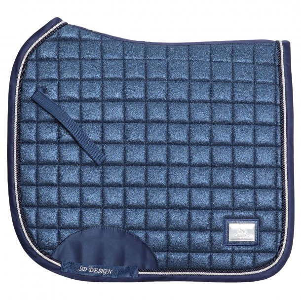 SD Design Hollywood Glamorous Saddle Pad Cob size in Blueberry Twinkles