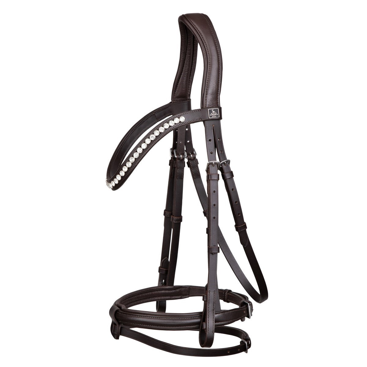 SD Design Brown Leerox Convertible Pony Bridle