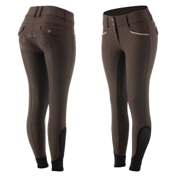 Equinavia Madeleine women's Full Seat Breeches in Earth Brown
