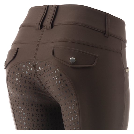 Equinavia Madeleine women's Full Seat Breeches in Earth Brown