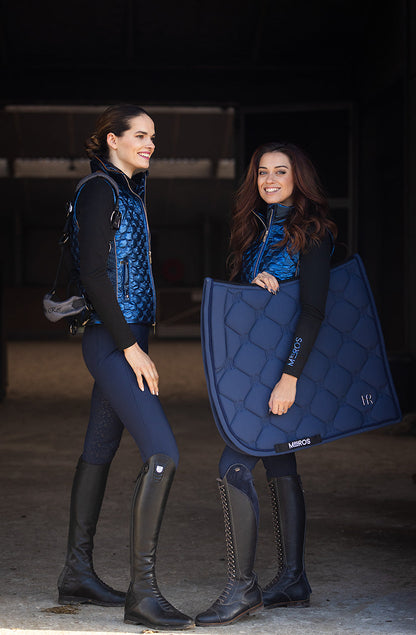 MrsRos Navy Dressage Saddle Pad