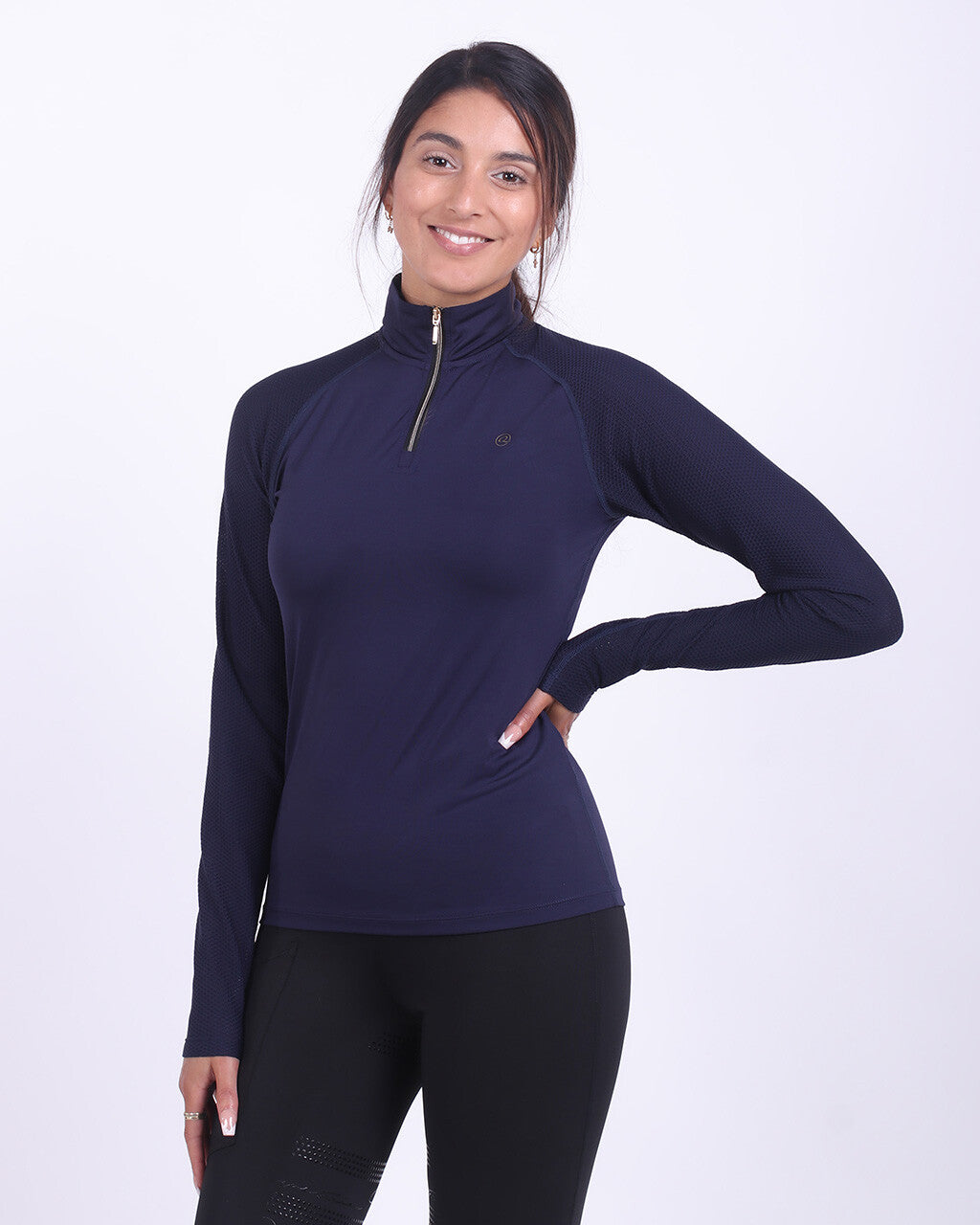 QHP Sport Shirt Orlando-Navy