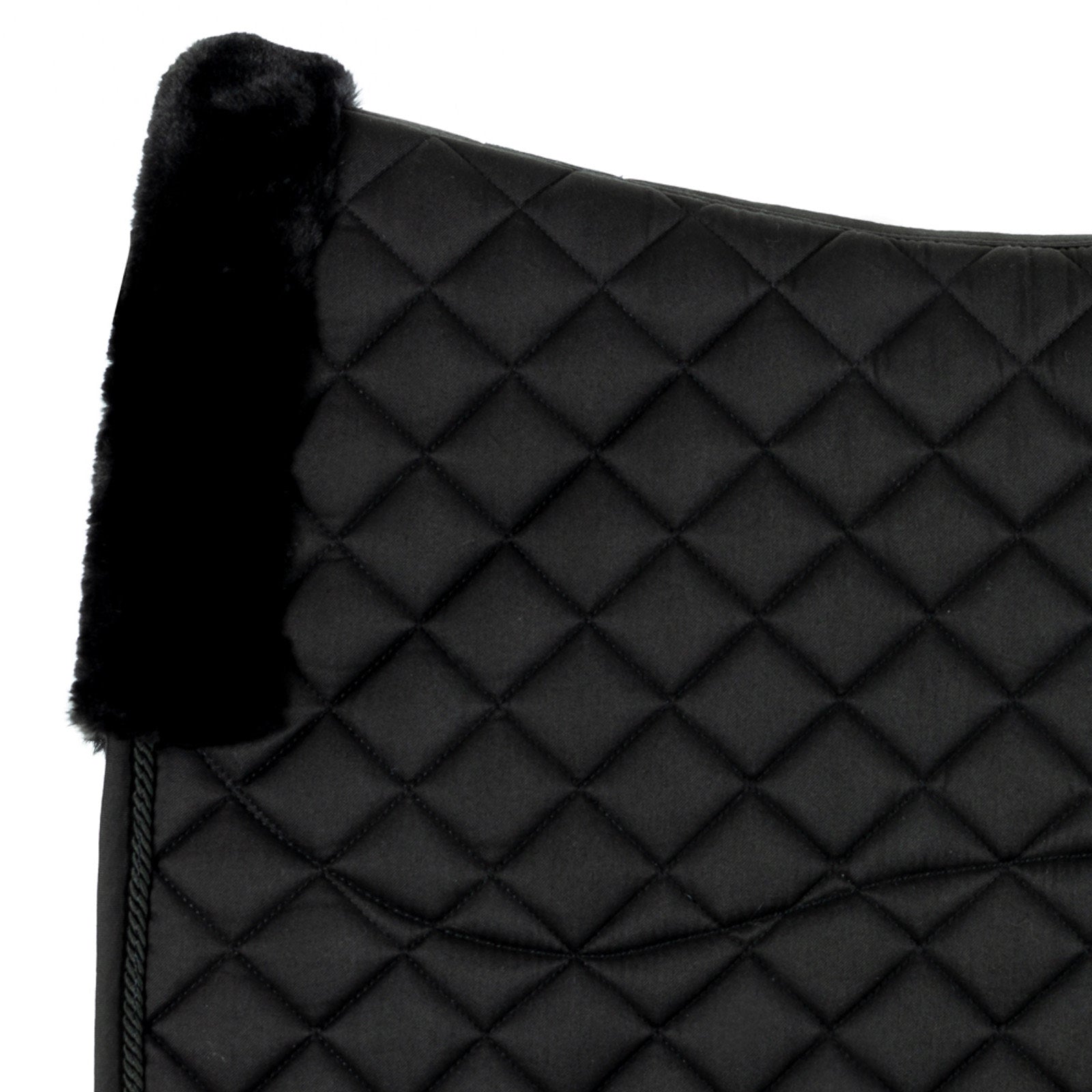 Equinavia Oslo Dressage Ultra Fleece Square Pad Black