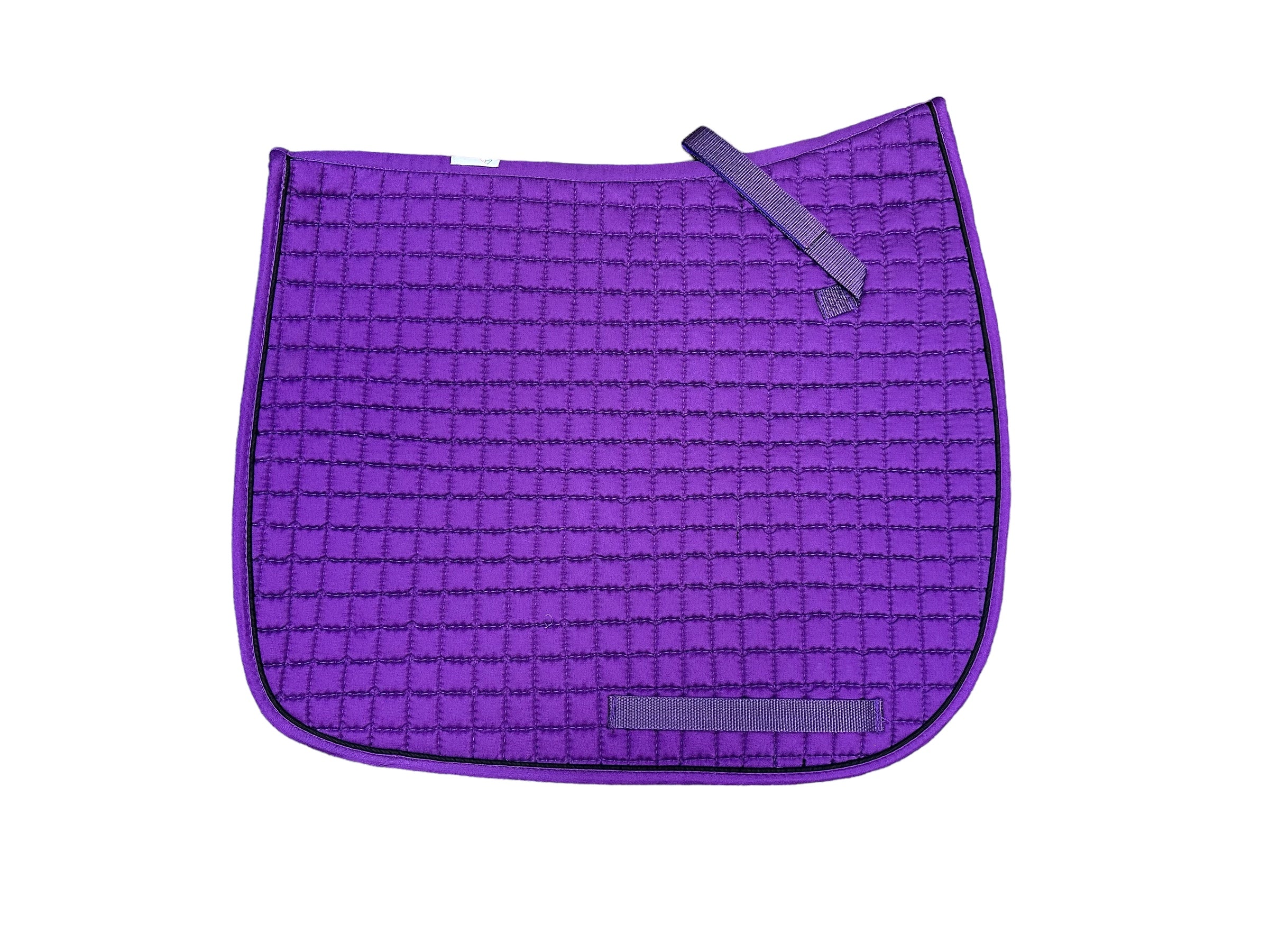 PRI Small Version Dressage Saddle Pad-Purple with black trim