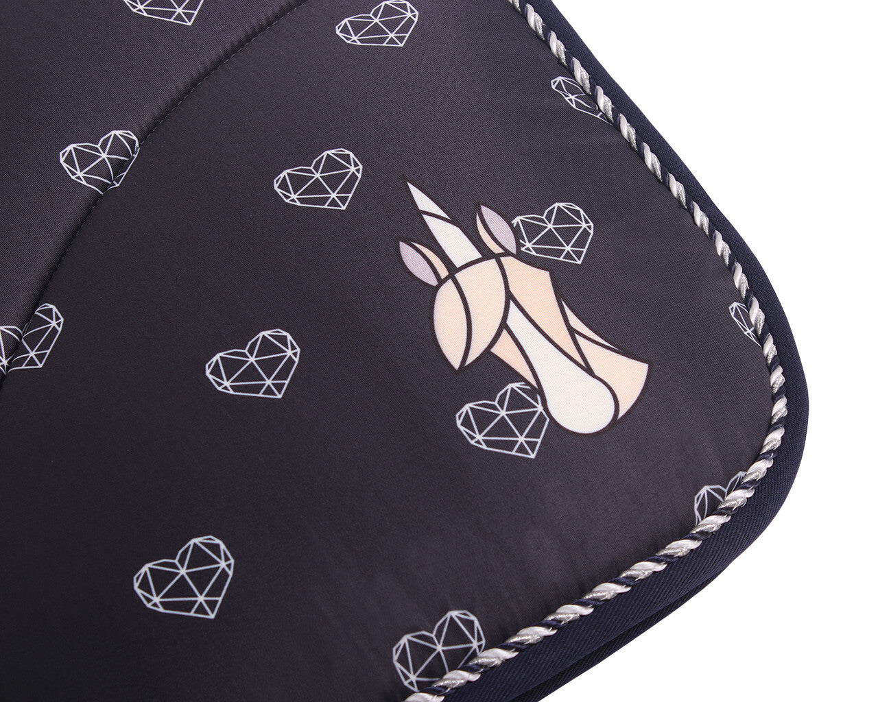 QHP Sanna AP Pony Saddle Pad in Navy