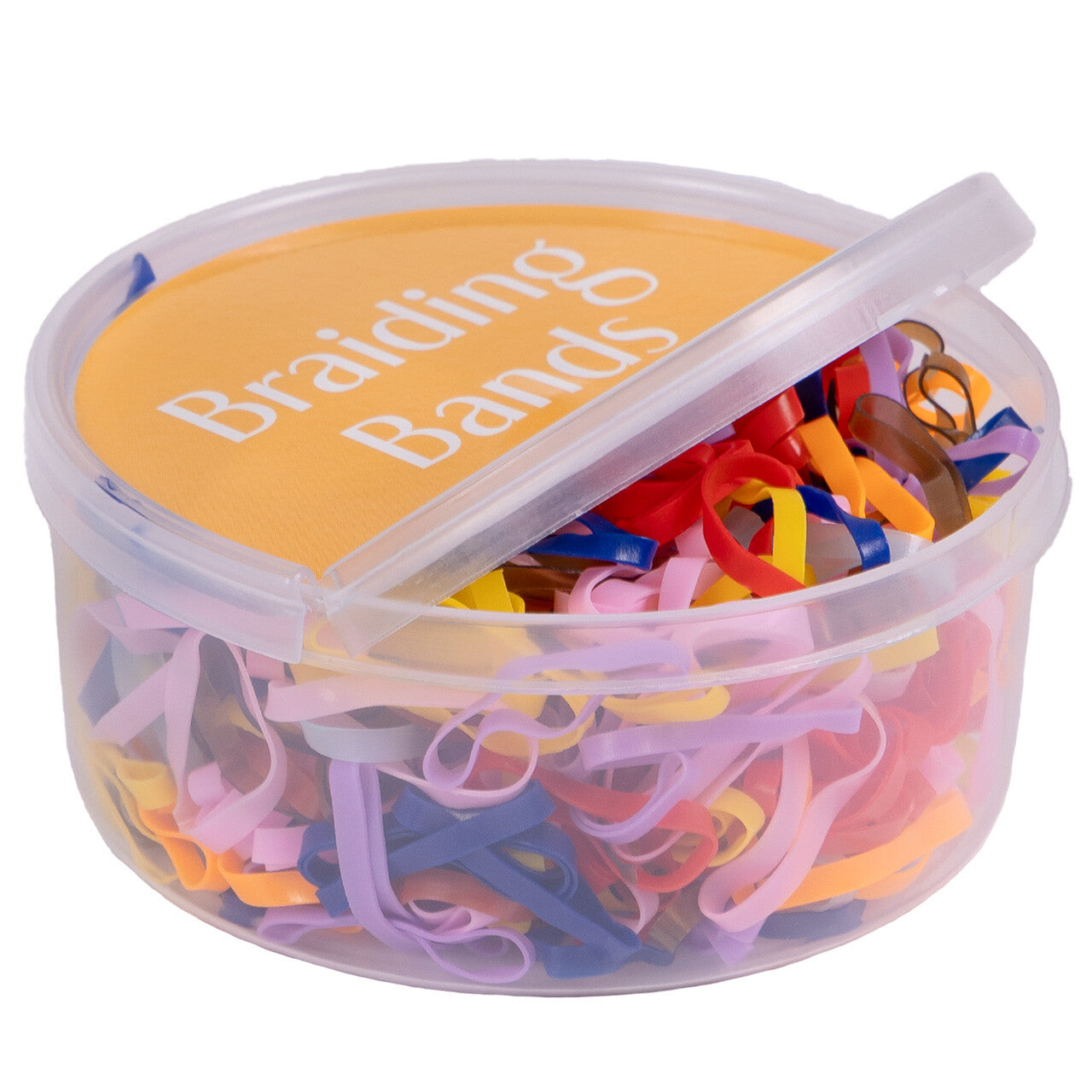 Rubber Braiding bands in resealable box