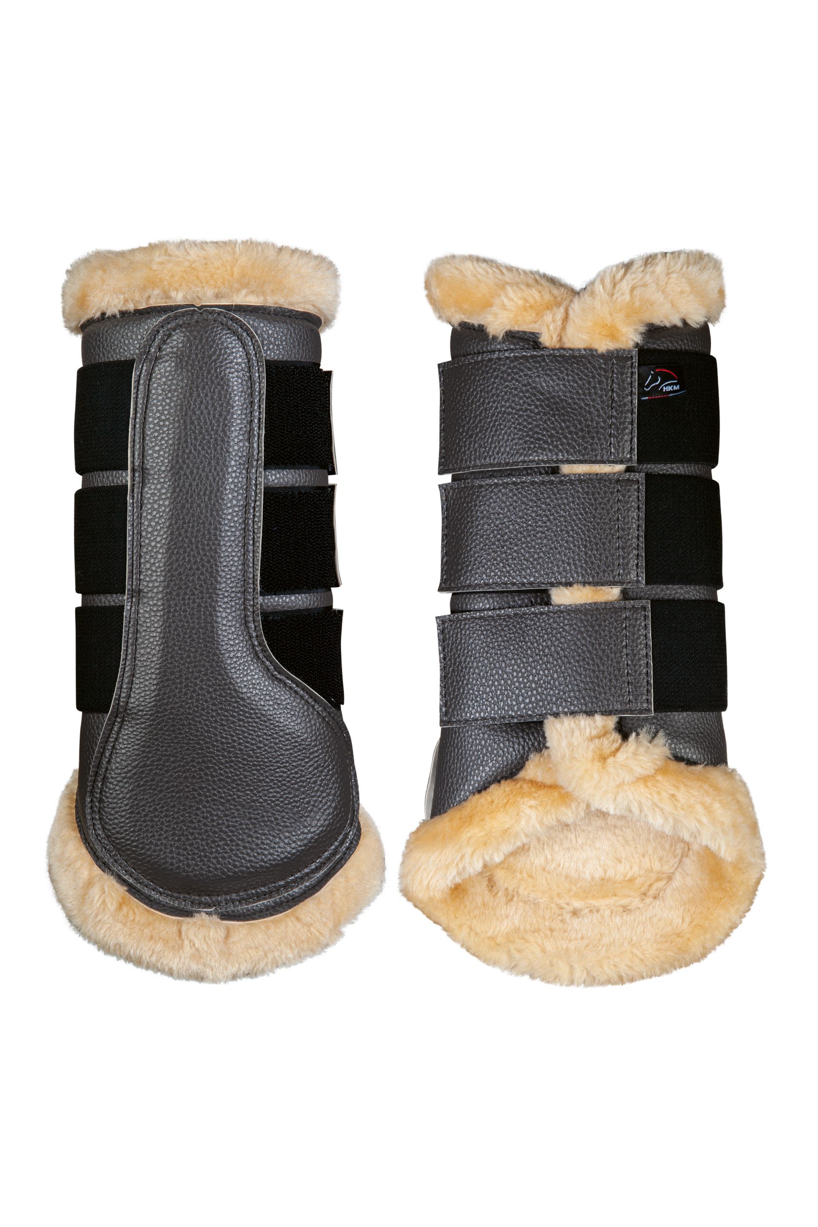 HKM Comfort Protection Boots grey/cream