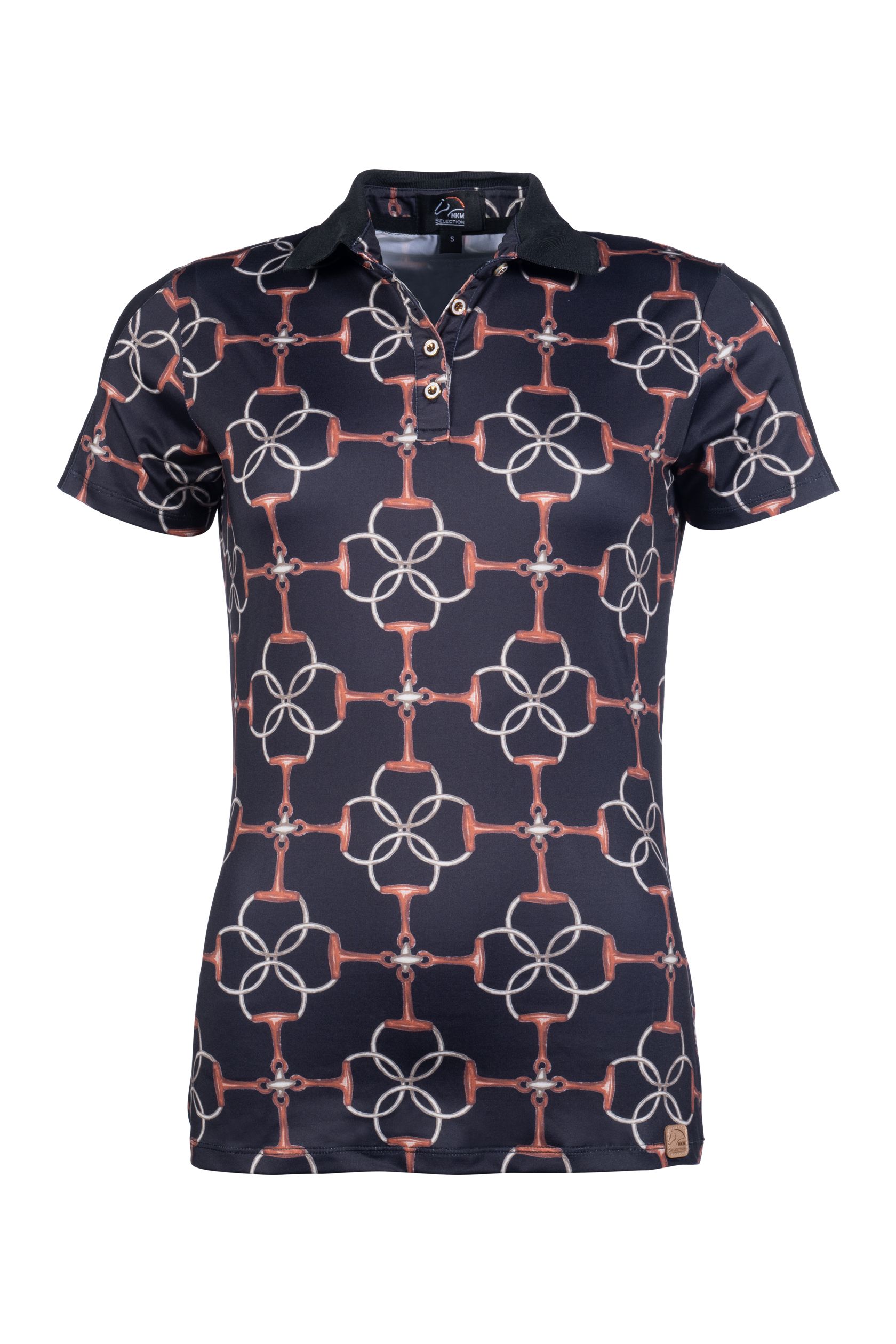 HKM Edinburg Polo shirt in Black