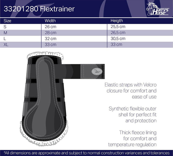 flextrainers size chart