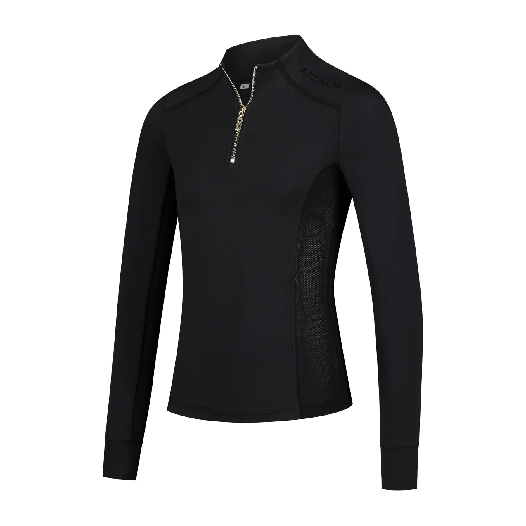 Mrs. Ros Long Sleeve Training Top Phantam Black