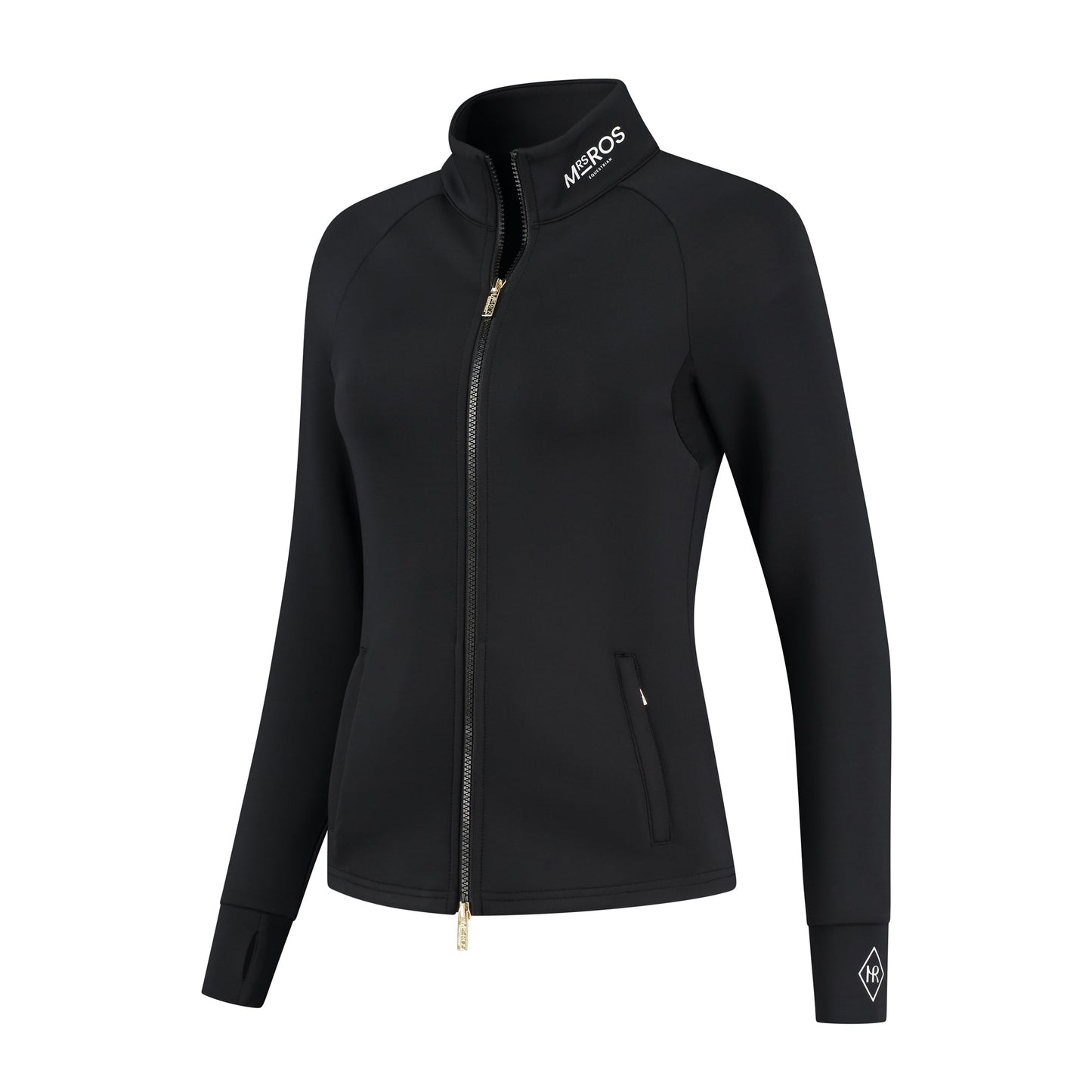 MrsRos Softshell Training Jacket-Phantom Black